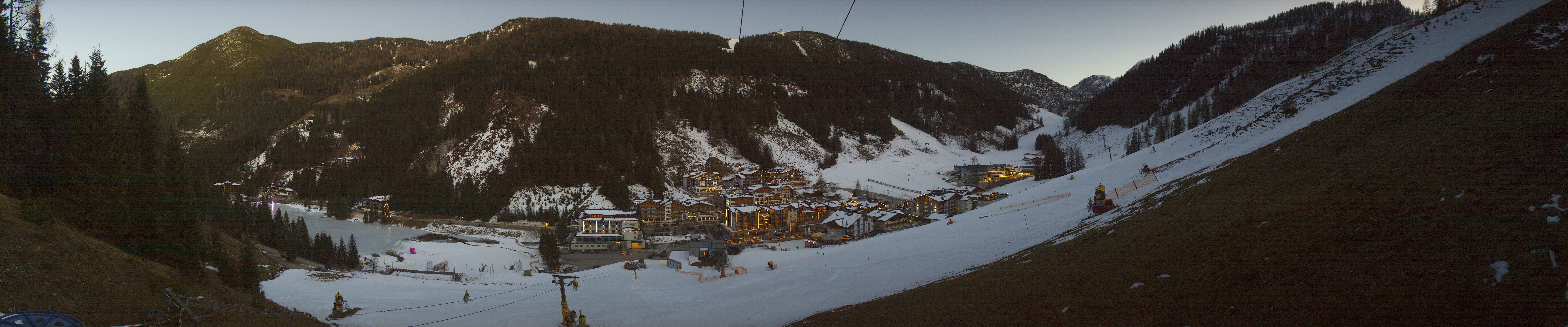 Archiv Foto Webcam Panoramablick Rosskopfbahn in Zauchensee