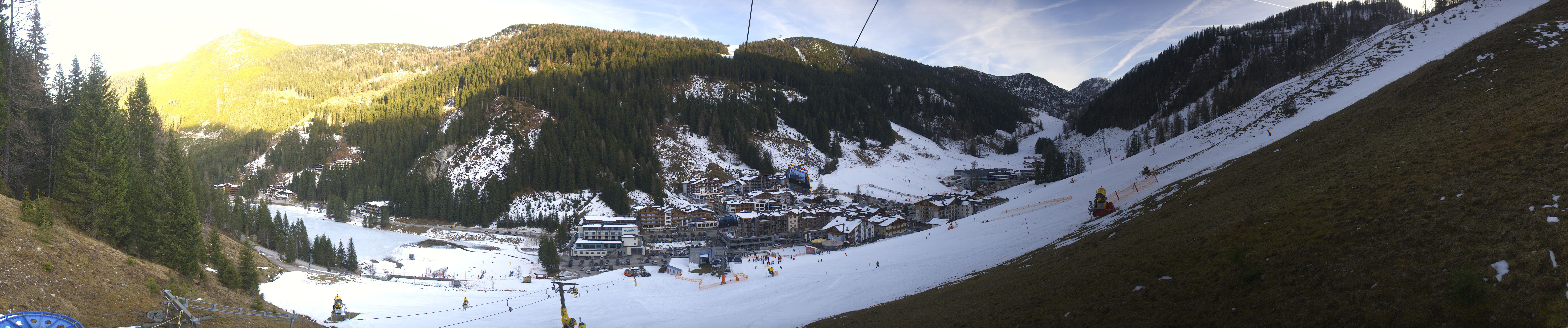 Archiv Foto Webcam Panoramablick Rosskopfbahn in Zauchensee
