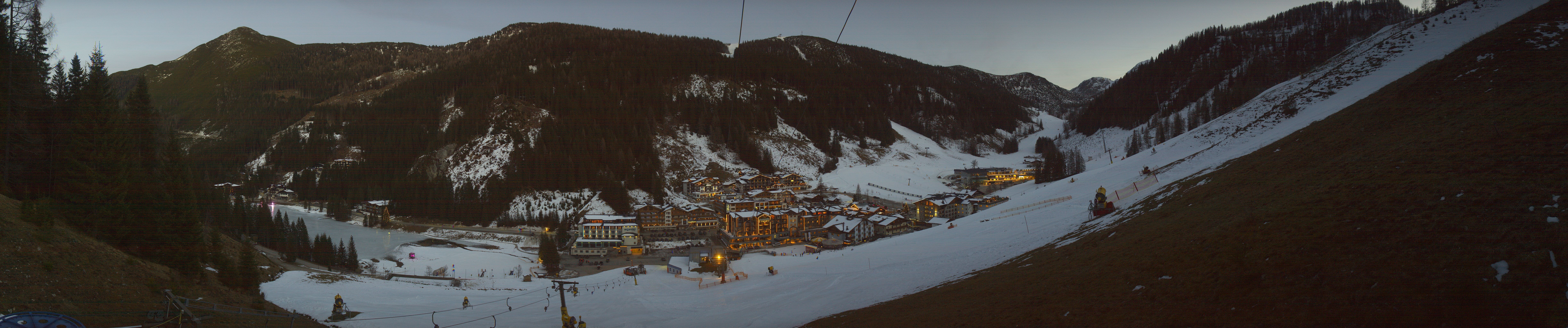 Archiv Foto Webcam Panoramablick Rosskopfbahn in Zauchensee