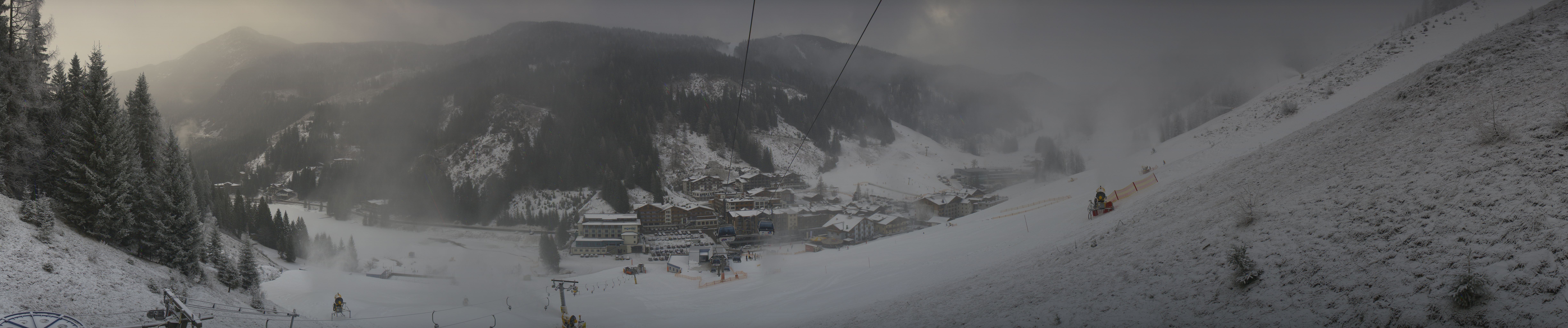Archiv Foto Webcam Panoramablick Rosskopfbahn in Zauchensee
