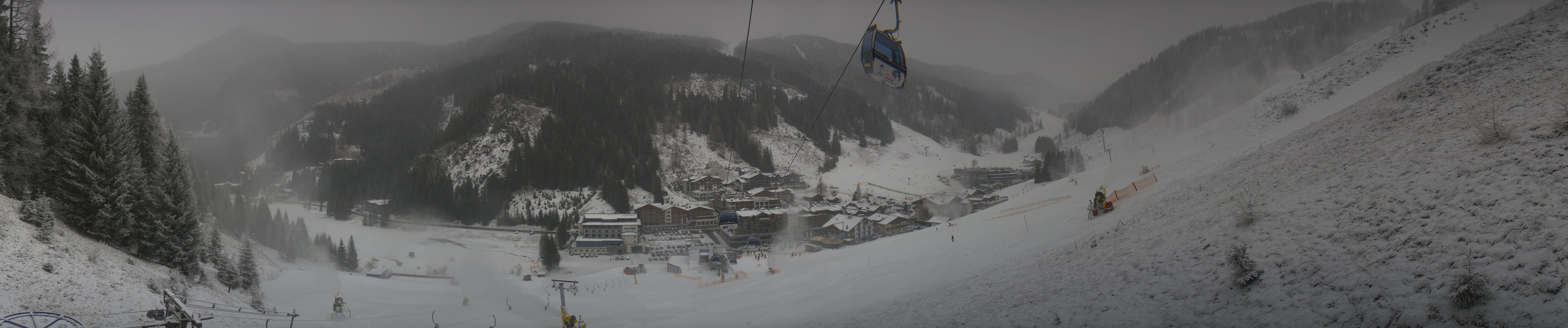 Archiv Foto Webcam Panoramablick Rosskopfbahn in Zauchensee