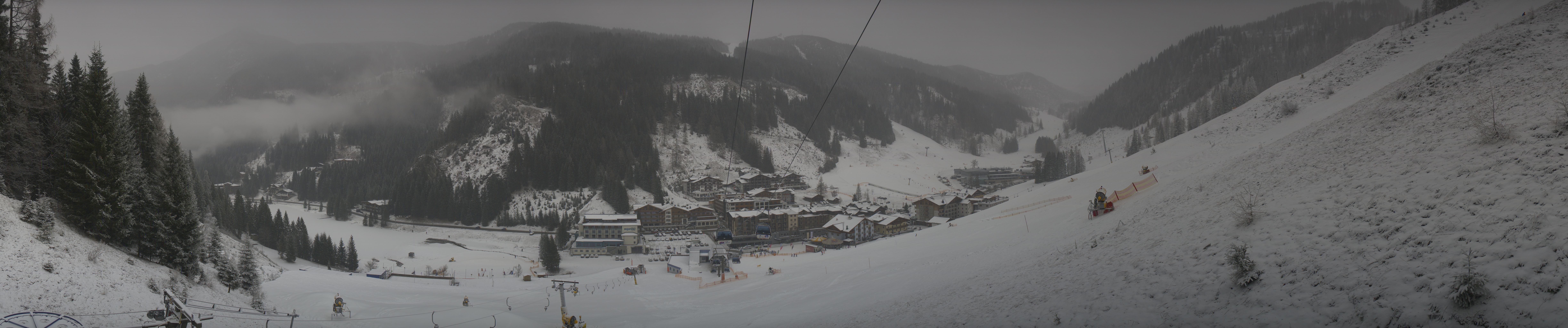 Archiv Foto Webcam Panoramablick Rosskopfbahn in Zauchensee