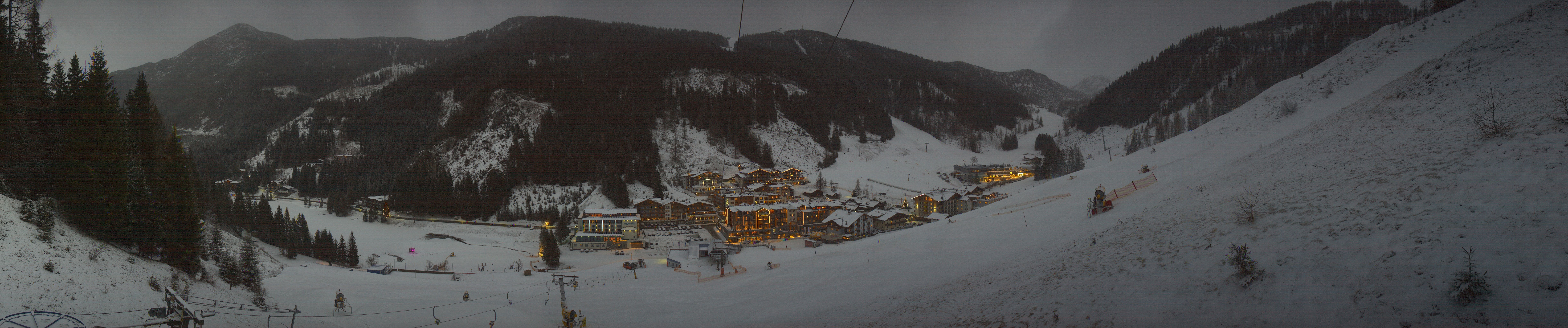 Archiv Foto Webcam Panoramablick Rosskopfbahn in Zauchensee