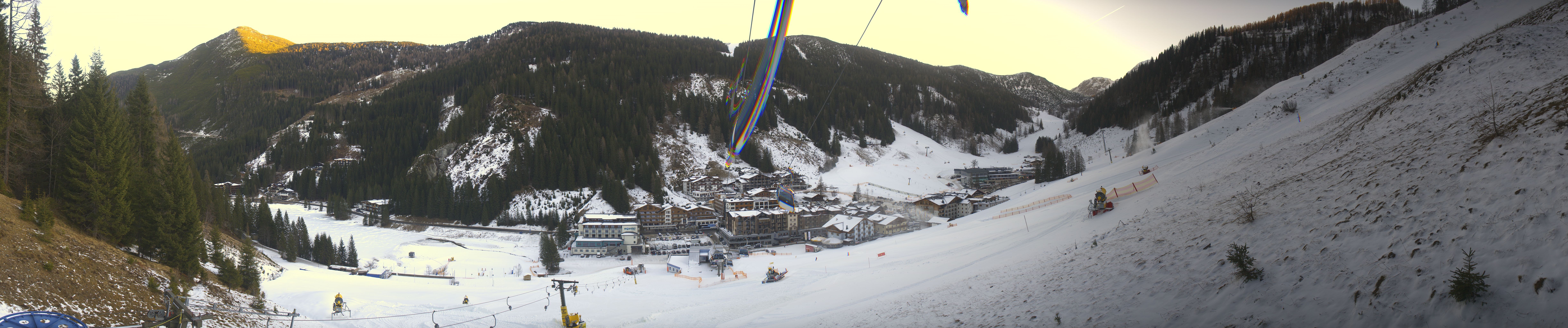 Archiv Foto Webcam Panoramablick Rosskopfbahn in Zauchensee