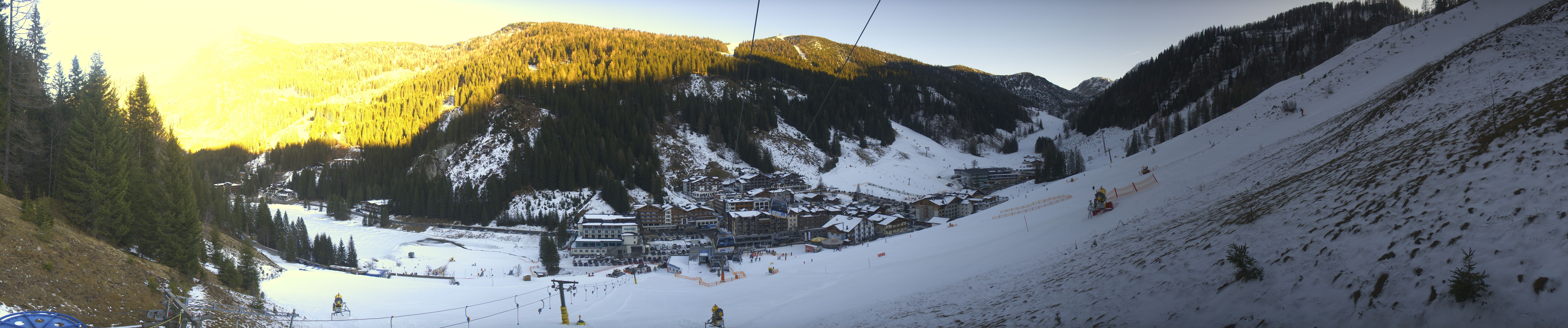 Archiv Foto Webcam Panoramablick Rosskopfbahn in Zauchensee