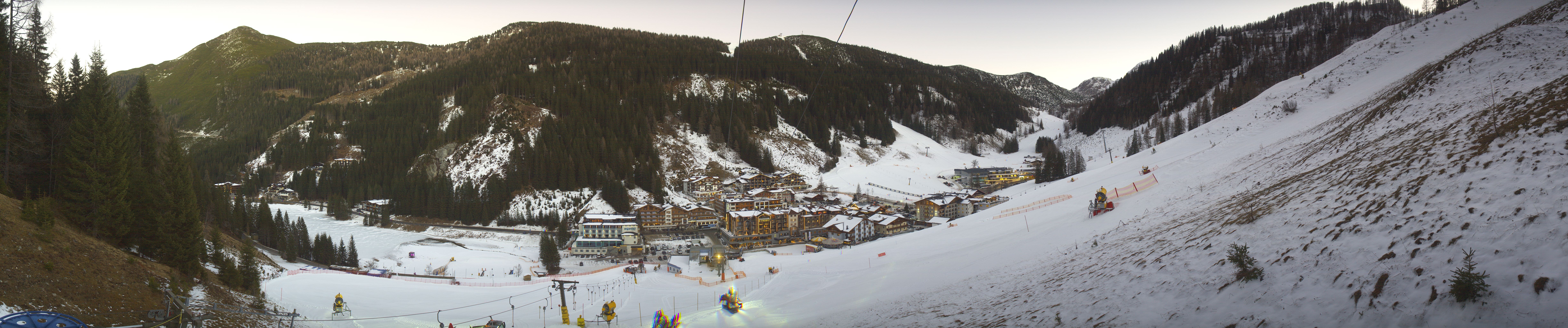 Archiv Foto Webcam Panoramablick Rosskopfbahn in Zauchensee