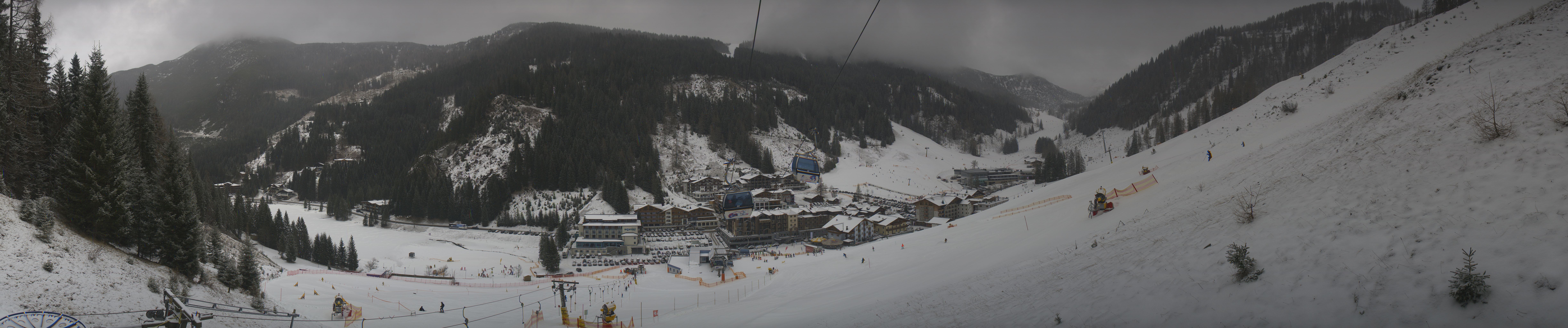 Archiv Foto Webcam Panoramablick Rosskopfbahn in Zauchensee
