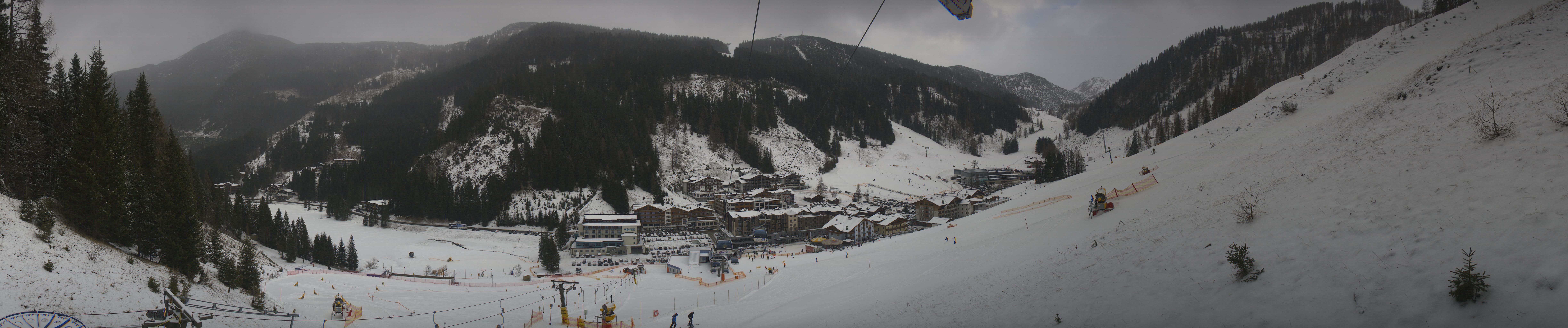 Archiv Foto Webcam Panoramablick Rosskopfbahn in Zauchensee