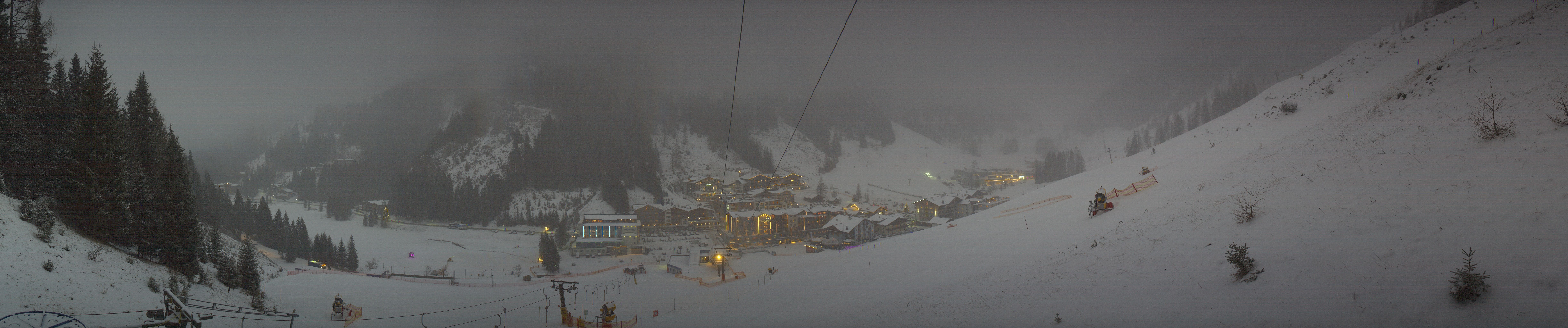 Archiv Foto Webcam Panoramablick Rosskopfbahn in Zauchensee