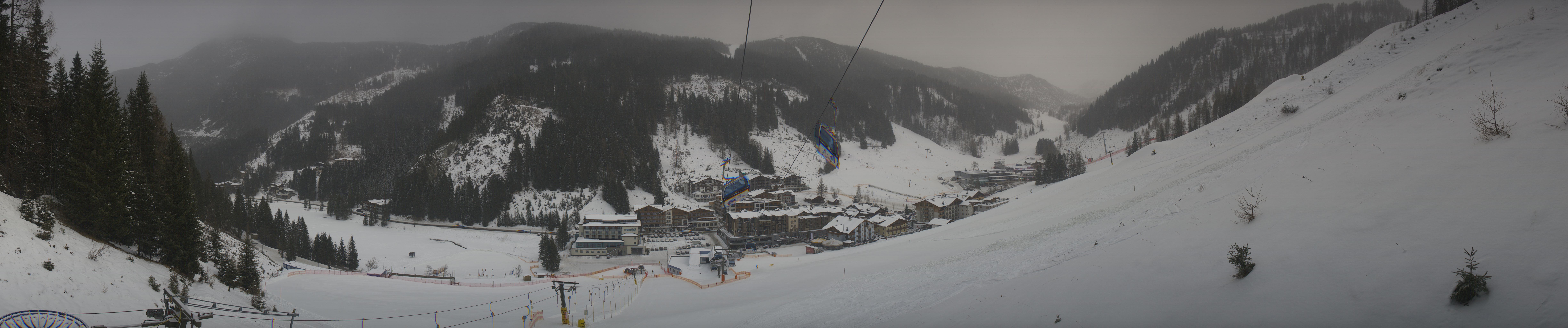 Archiv Foto Webcam Panoramablick Rosskopfbahn in Zauchensee