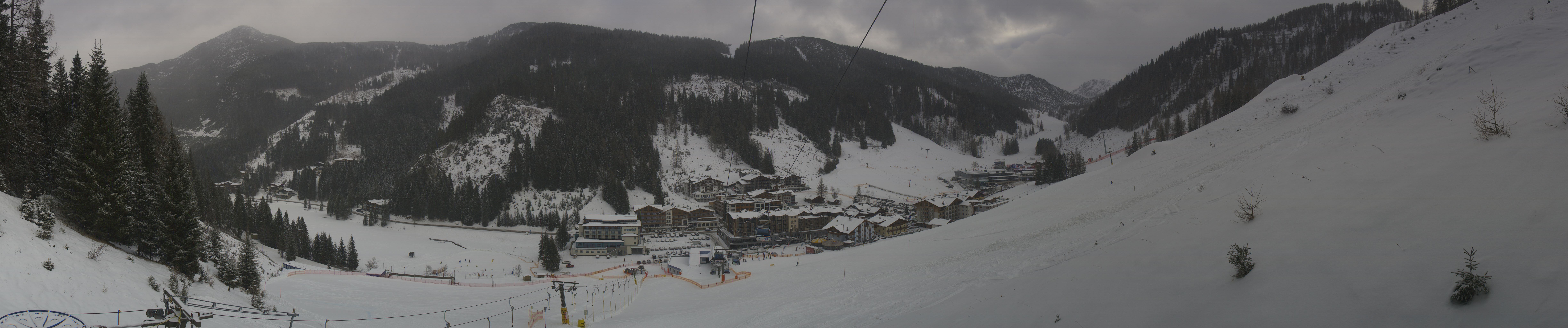 Archiv Foto Webcam Panoramablick Rosskopfbahn in Zauchensee