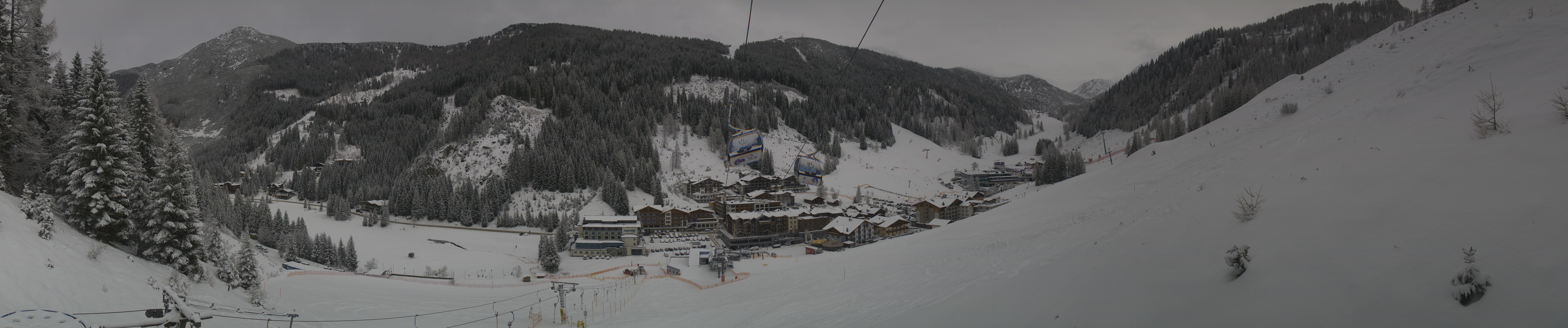 Archiv Foto Webcam Panoramablick Rosskopfbahn in Zauchensee