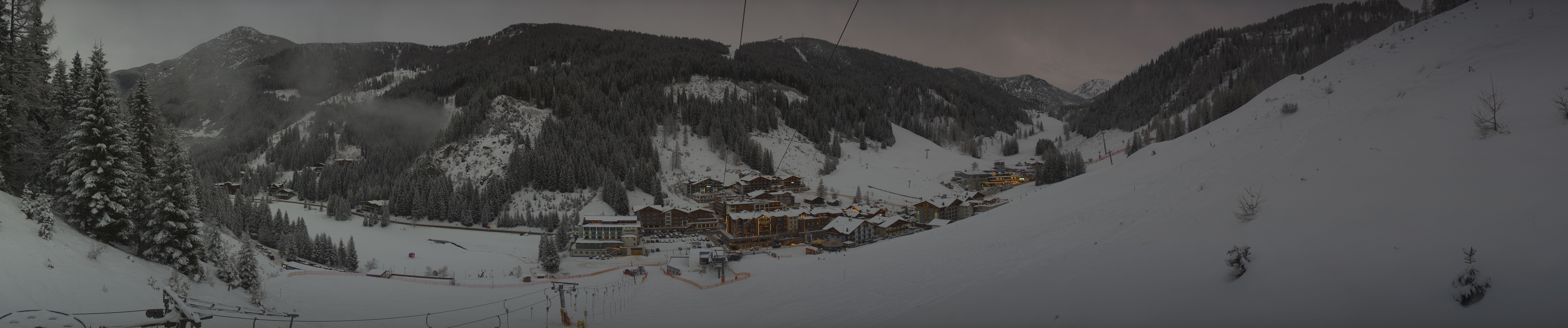 Archiv Foto Webcam Panoramablick Rosskopfbahn in Zauchensee