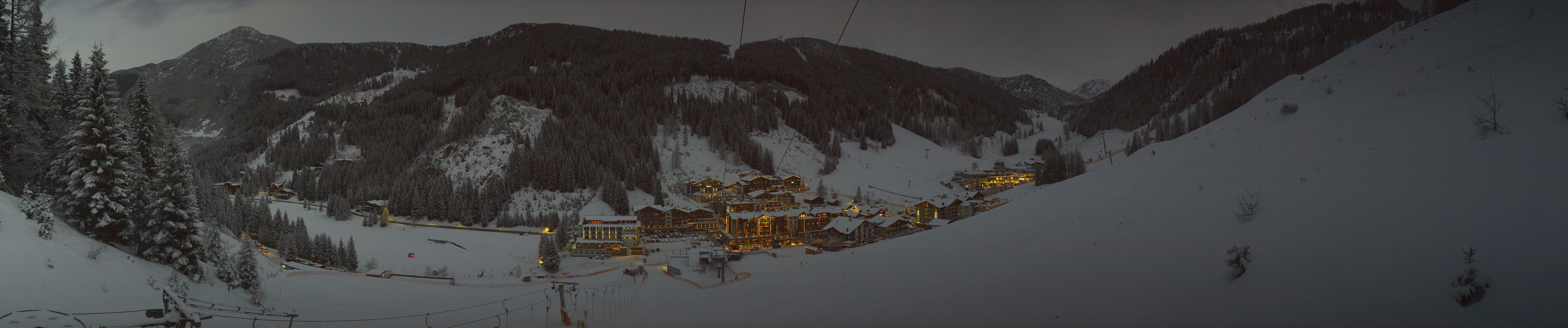 Archiv Foto Webcam Panoramablick Rosskopfbahn in Zauchensee
