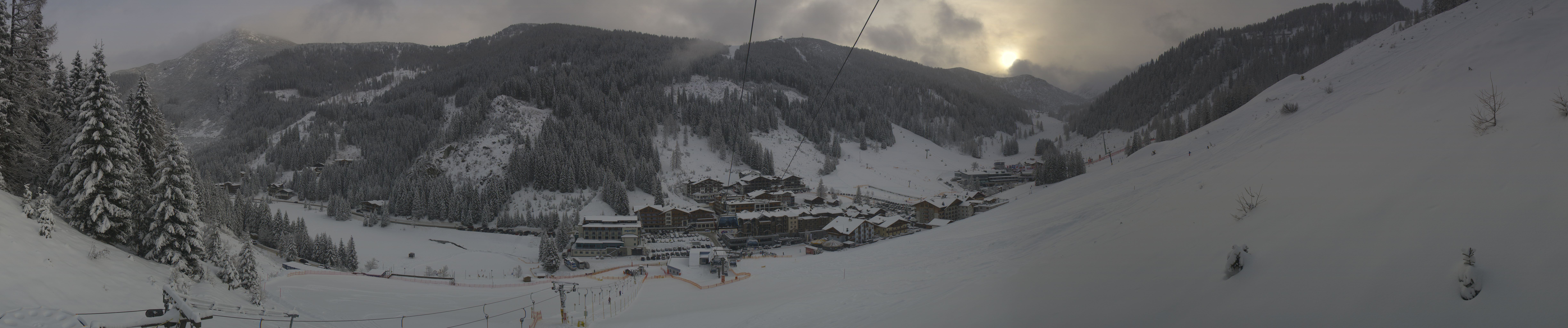 Archiv Foto Webcam Panoramablick Rosskopfbahn in Zauchensee
