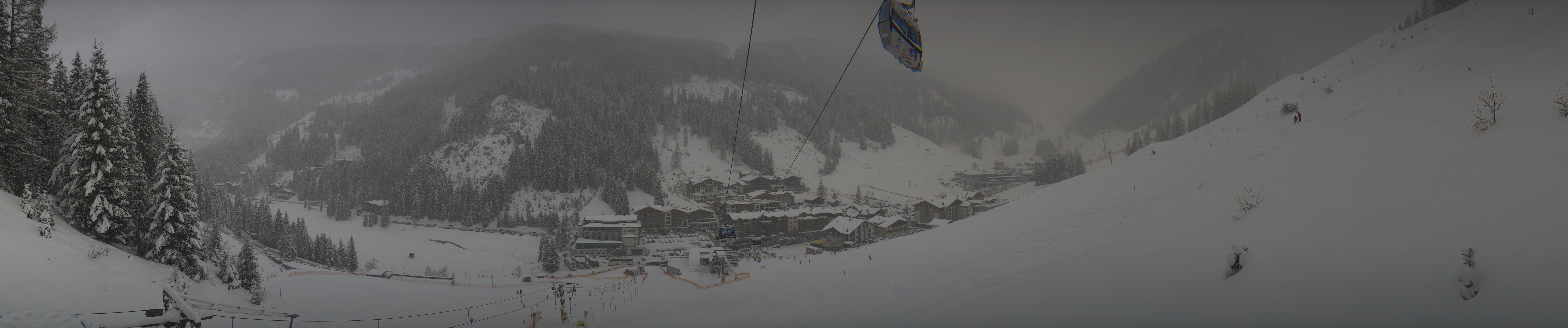 Archiv Foto Webcam Panoramablick Rosskopfbahn in Zauchensee