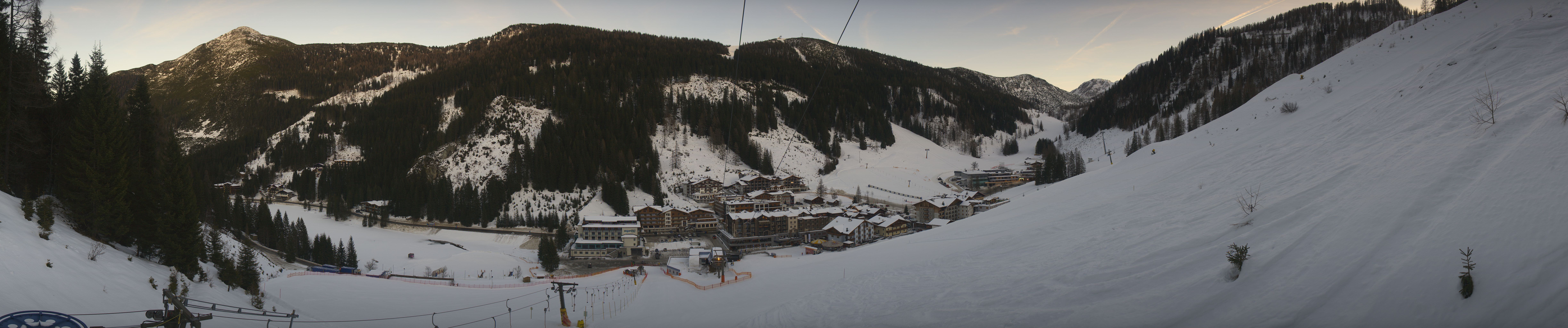 Archiv Foto Webcam Panoramablick Rosskopfbahn in Zauchensee