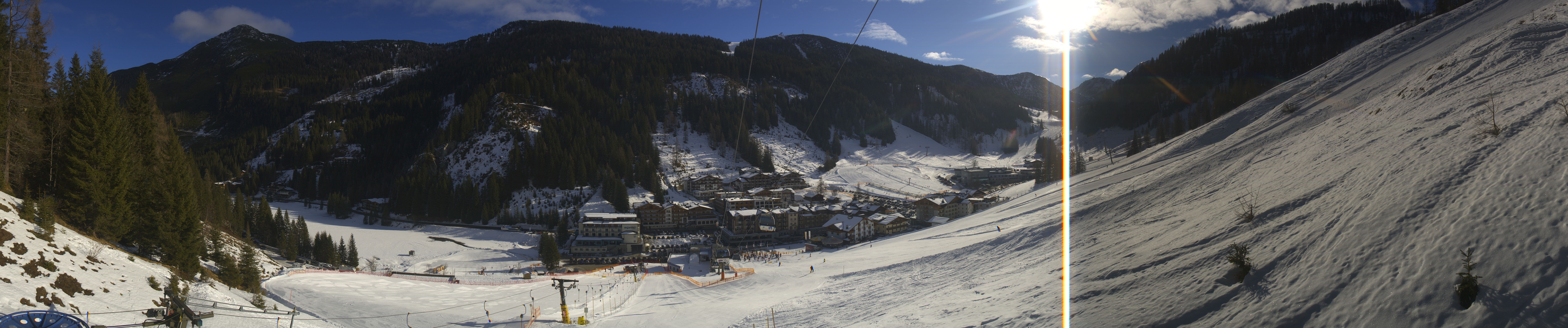 Archiv Foto Webcam Panoramablick Rosskopfbahn in Zauchensee