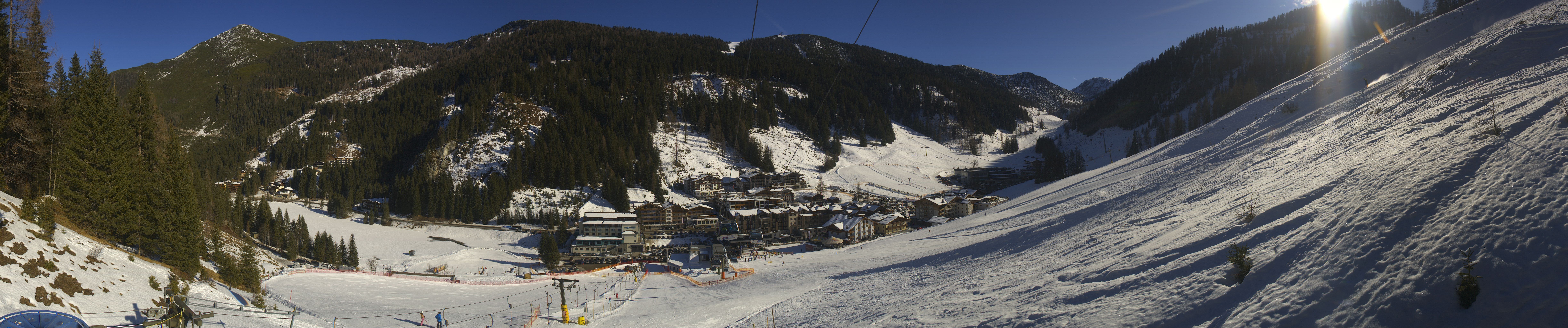 Archiv Foto Webcam Panoramablick Rosskopfbahn in Zauchensee