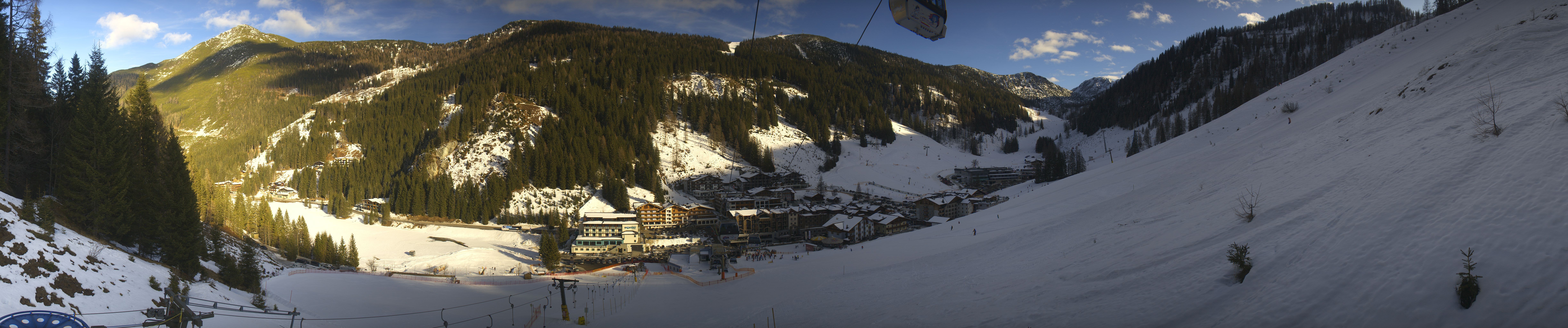 Archiv Foto Webcam Panoramablick Rosskopfbahn in Zauchensee