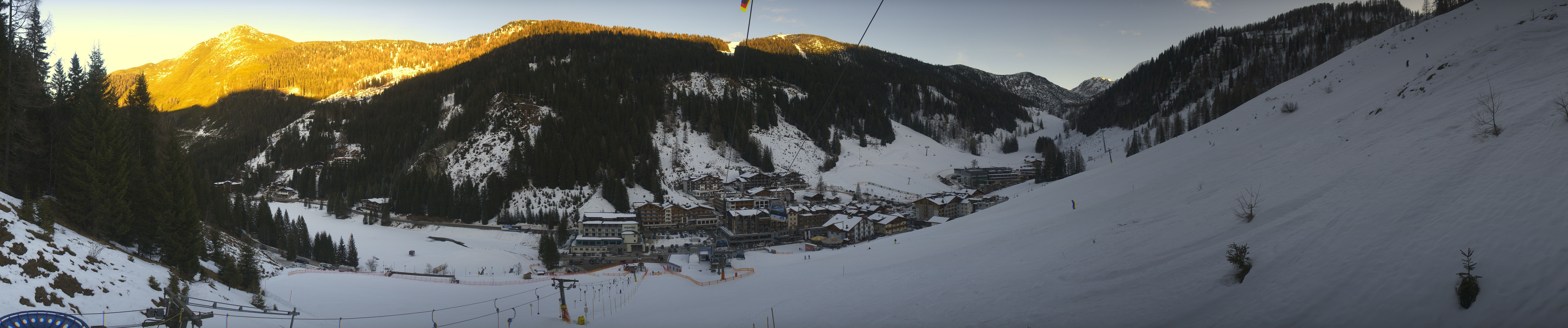 Archiv Foto Webcam Panoramablick Rosskopfbahn in Zauchensee
