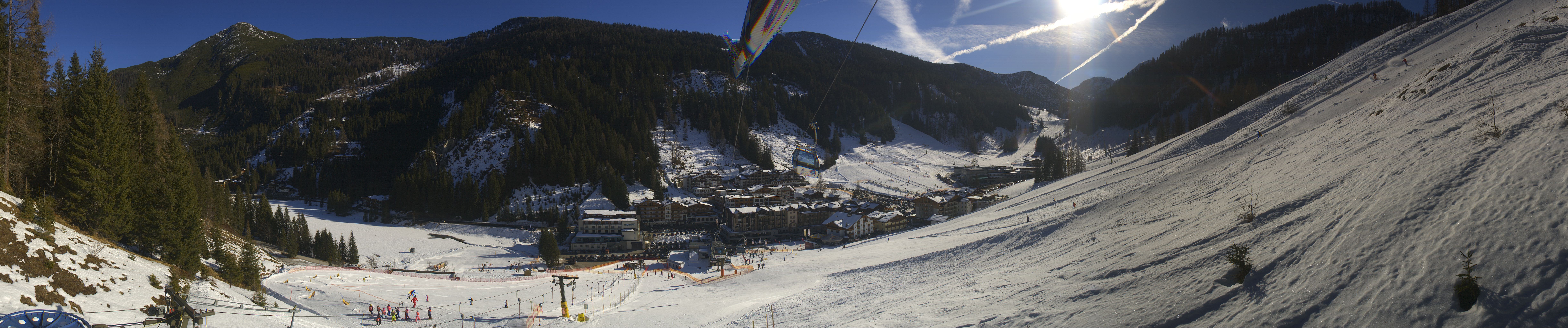 Archiv Foto Webcam Panoramablick Rosskopfbahn in Zauchensee