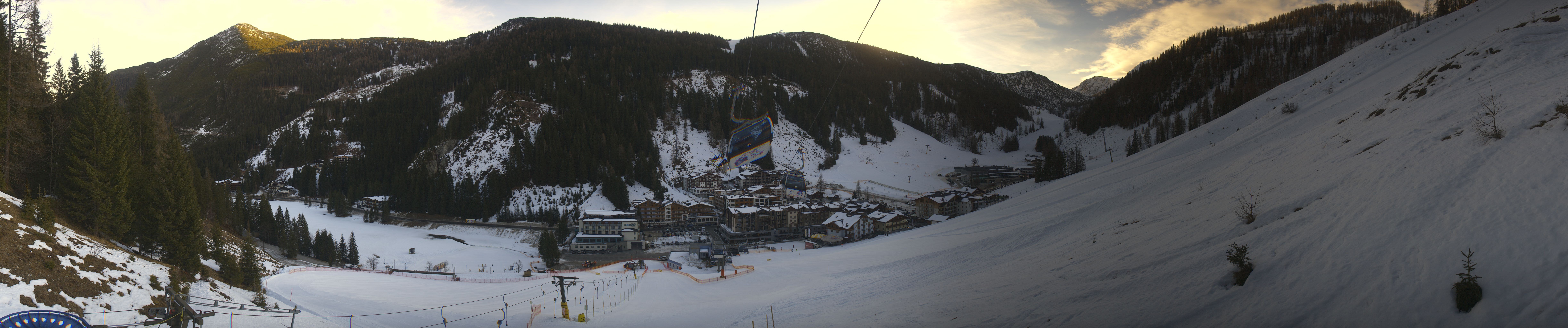 Archiv Foto Webcam Panoramablick Rosskopfbahn in Zauchensee