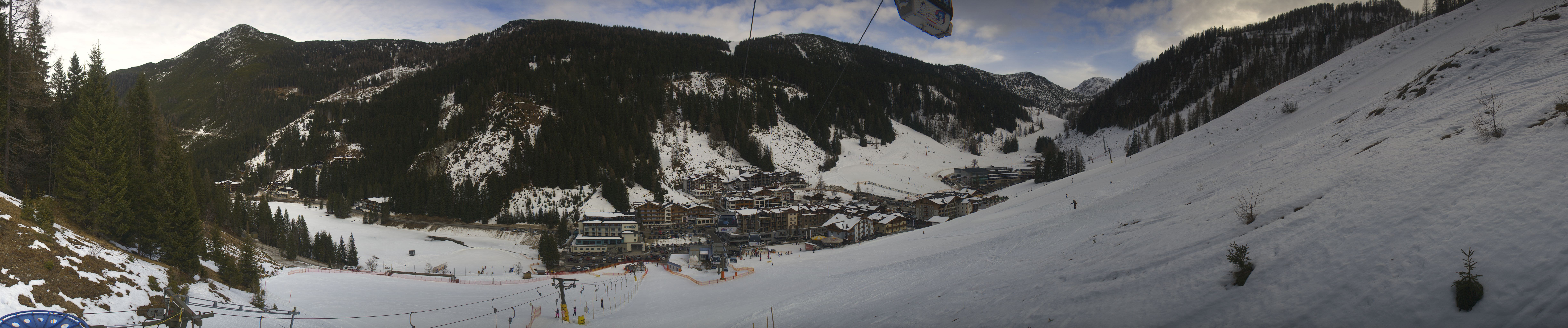 Archiv Foto Webcam Panoramablick Rosskopfbahn in Zauchensee