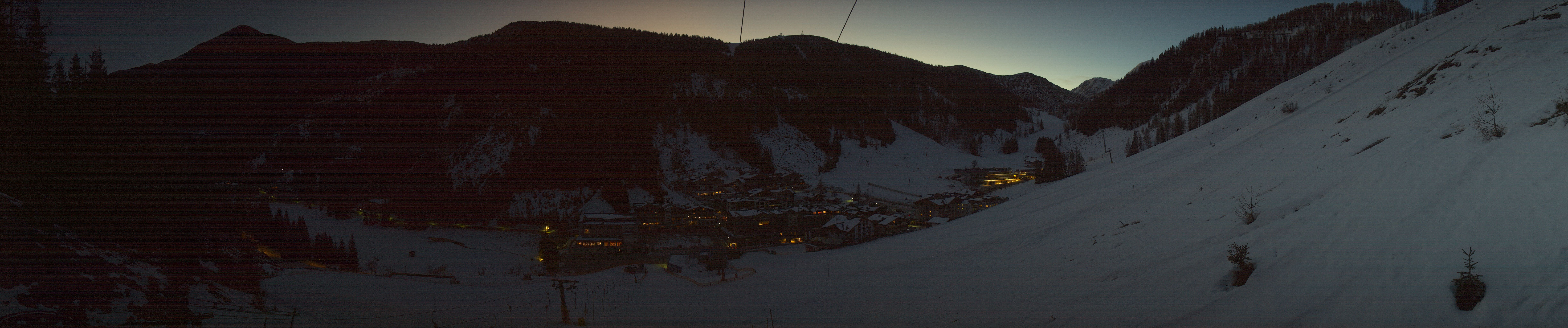 Archiv Foto Webcam Panoramablick Rosskopfbahn in Zauchensee