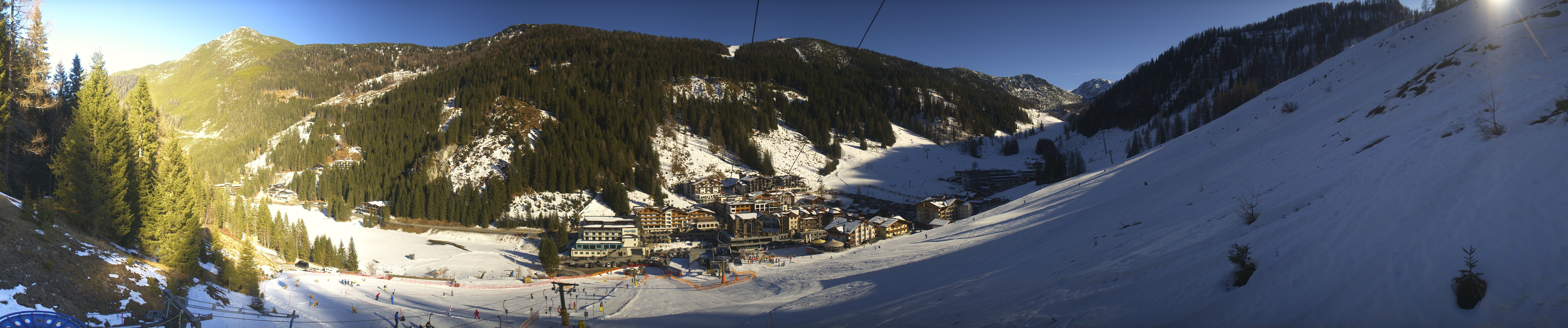 Archiv Foto Webcam Panoramablick Rosskopfbahn in Zauchensee