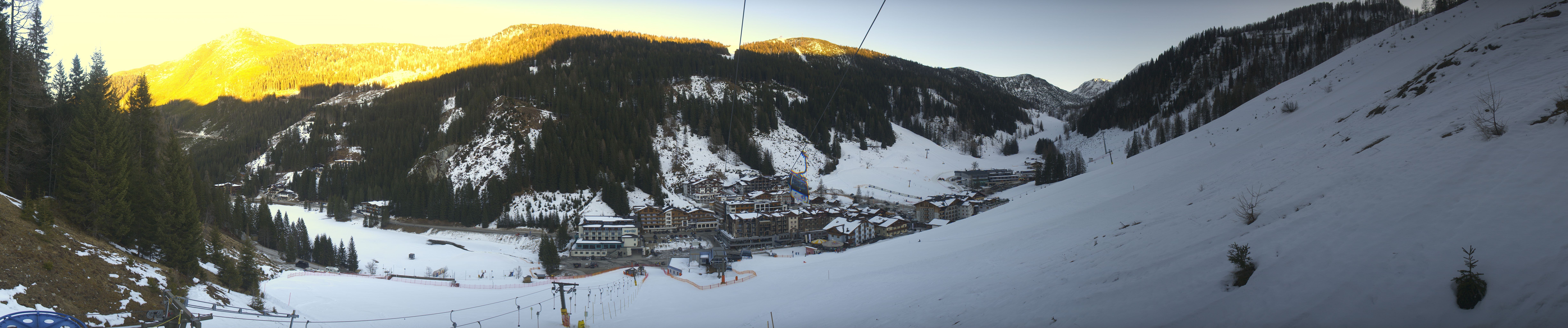 Archiv Foto Webcam Panoramablick Rosskopfbahn in Zauchensee