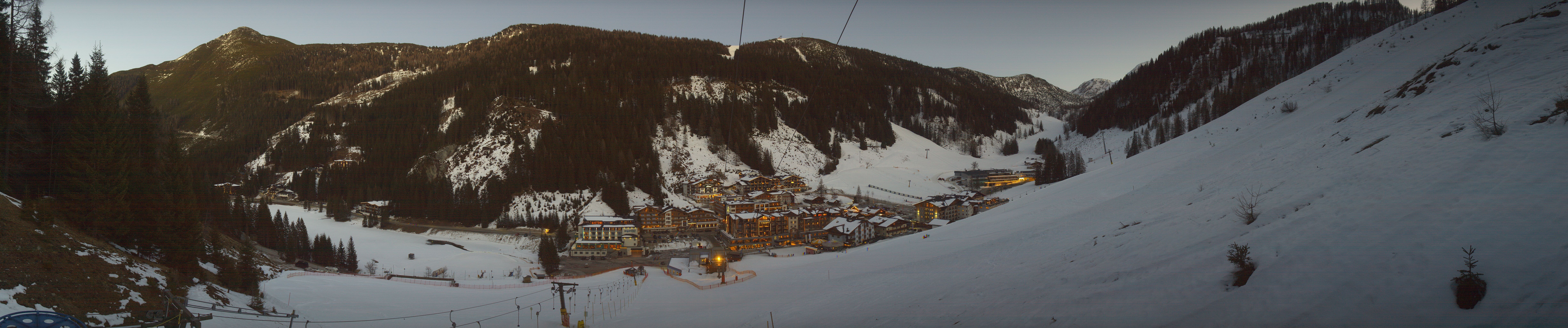 Archiv Foto Webcam Panoramablick Rosskopfbahn in Zauchensee