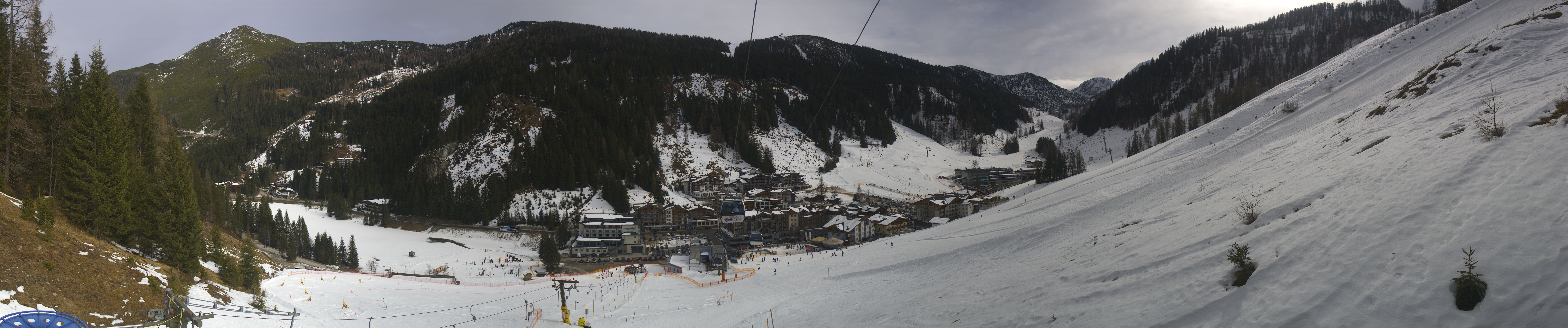 Archiv Foto Webcam Panoramablick Rosskopfbahn in Zauchensee
