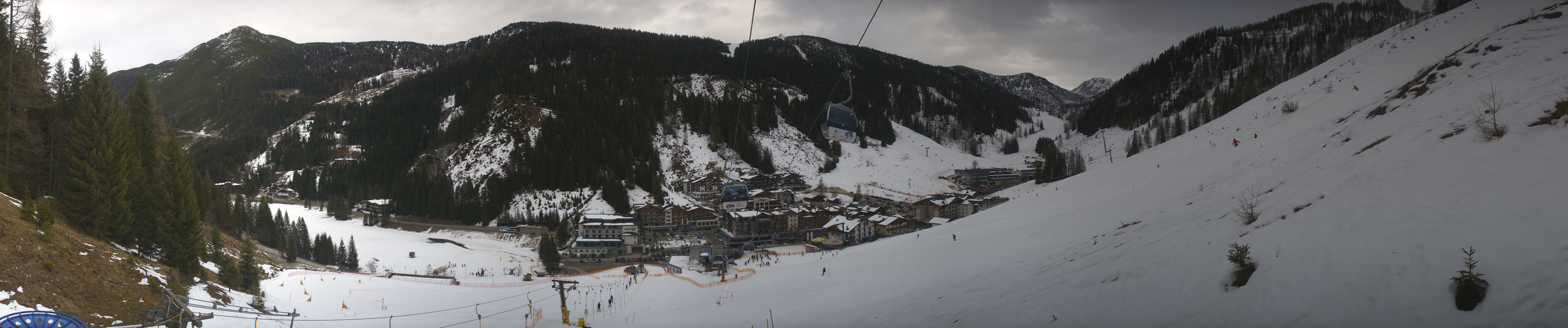 Archiv Foto Webcam Panoramablick Rosskopfbahn in Zauchensee