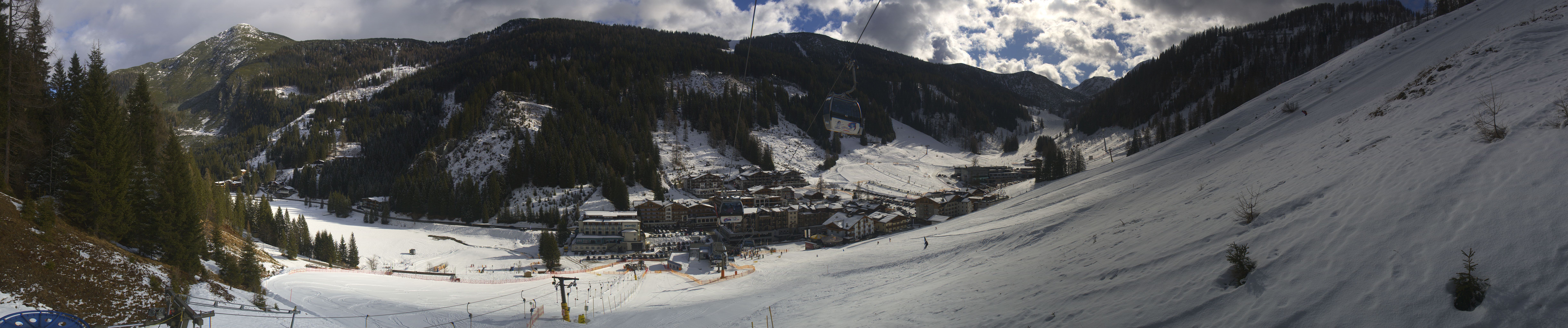 Archiv Foto Webcam Panoramablick Rosskopfbahn in Zauchensee