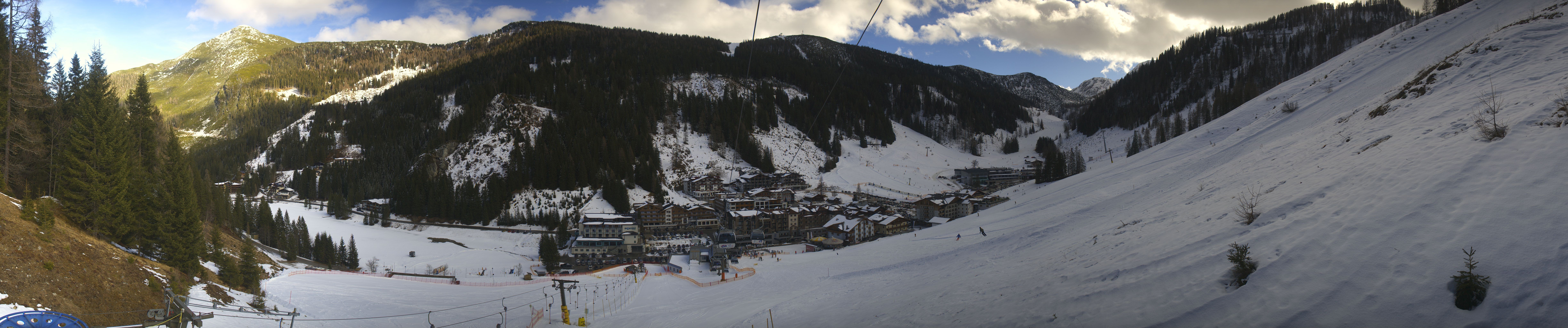 Archiv Foto Webcam Panoramablick Rosskopfbahn in Zauchensee