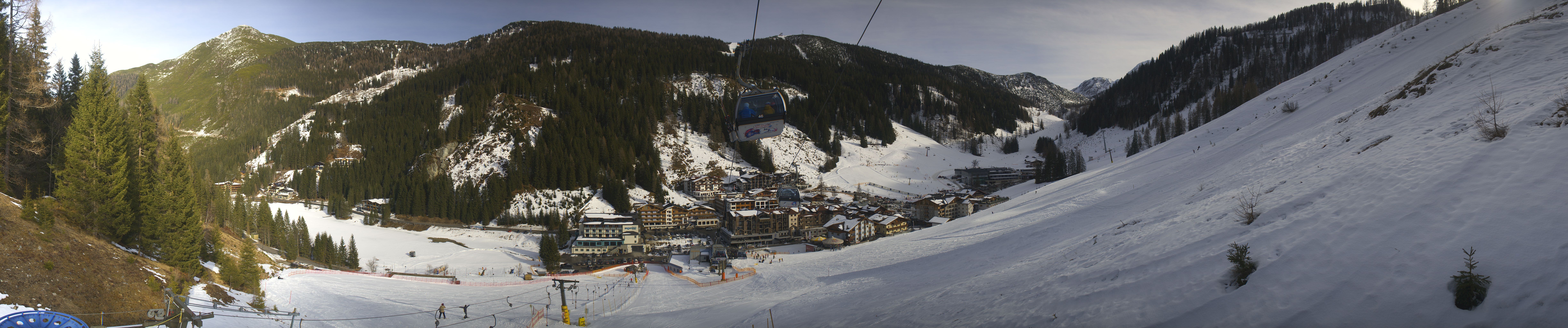 Archiv Foto Webcam Panoramablick Rosskopfbahn in Zauchensee