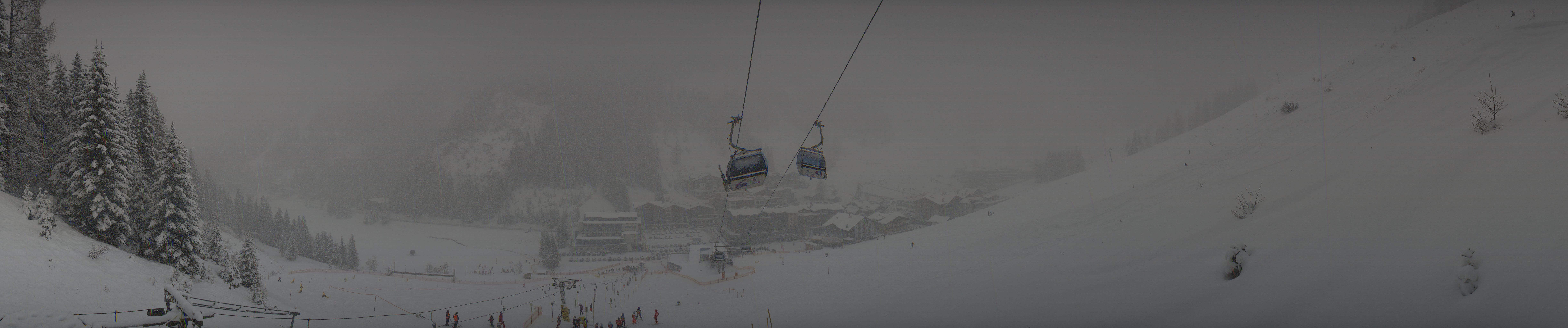 Archiv Foto Webcam Panoramablick Rosskopfbahn in Zauchensee