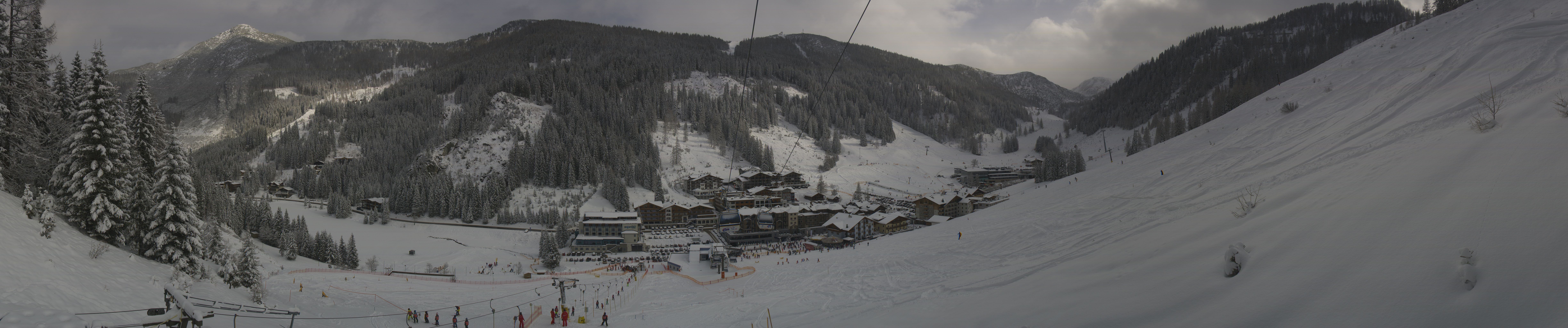 Archiv Foto Webcam Panoramablick Rosskopfbahn in Zauchensee