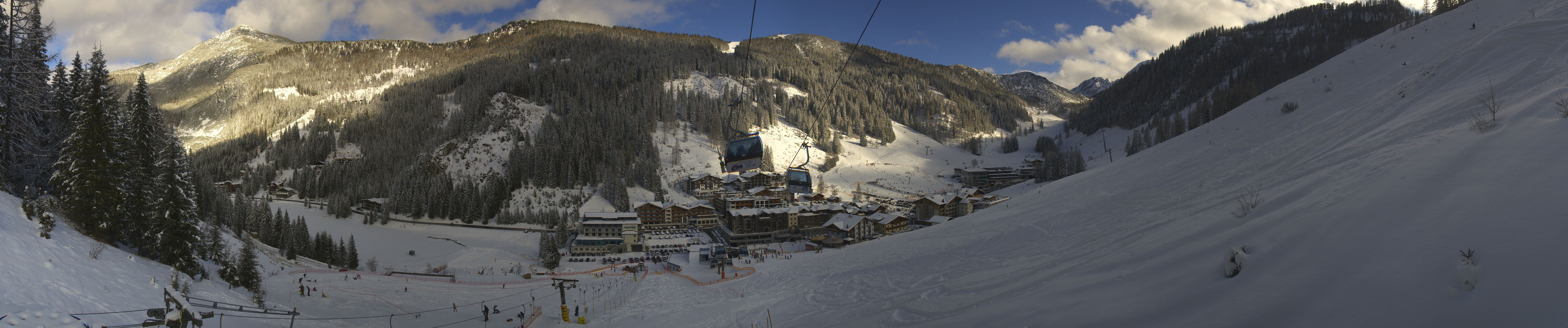 Archiv Foto Webcam Panoramablick Rosskopfbahn in Zauchensee