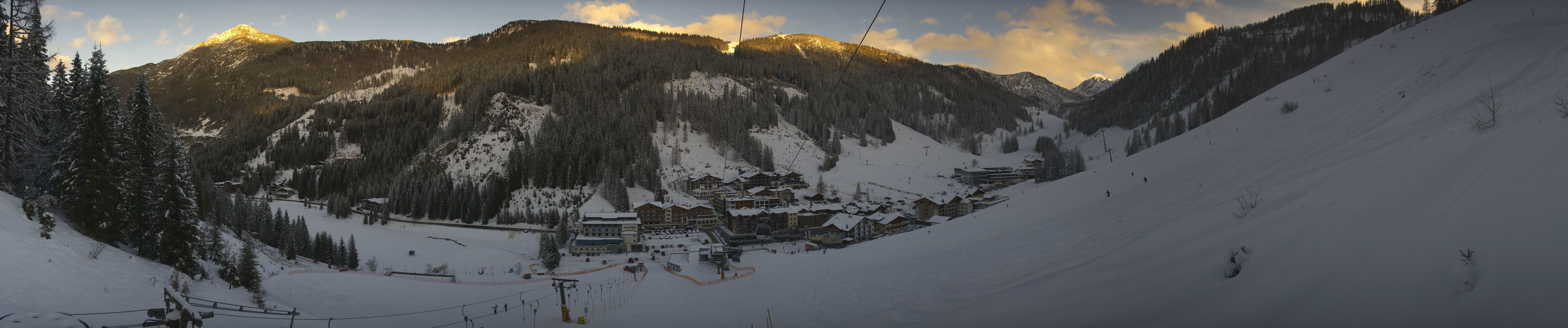 Archiv Foto Webcam Panoramablick Rosskopfbahn in Zauchensee