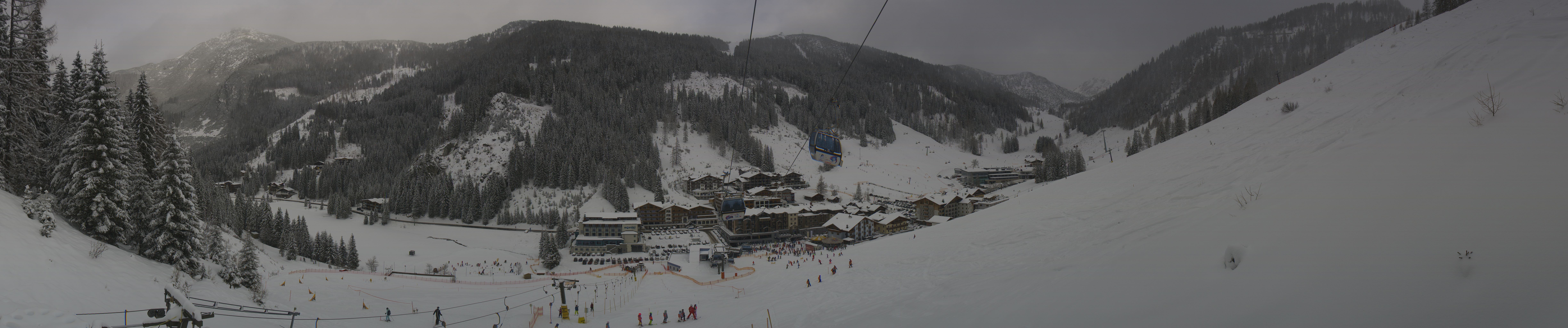 Archiv Foto Webcam Panoramablick Rosskopfbahn in Zauchensee