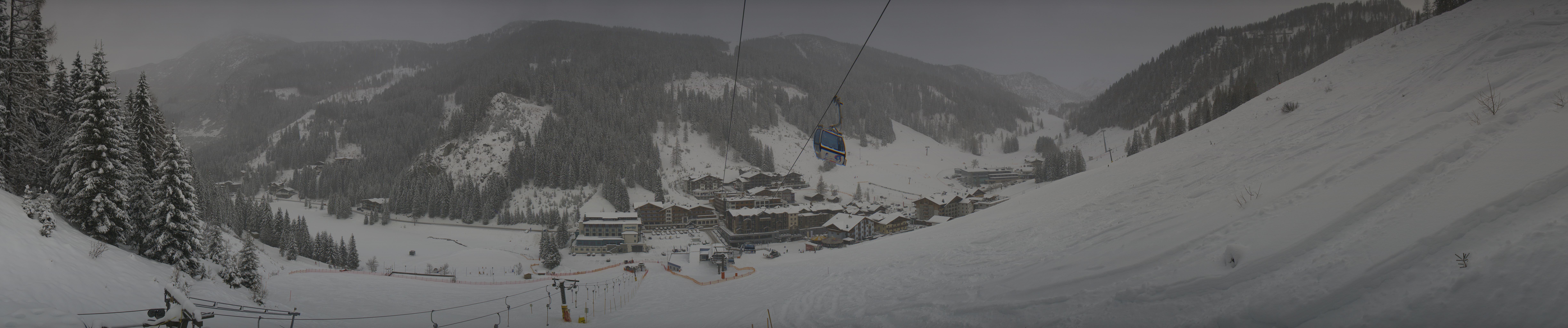 Archiv Foto Webcam Panoramablick Rosskopfbahn in Zauchensee