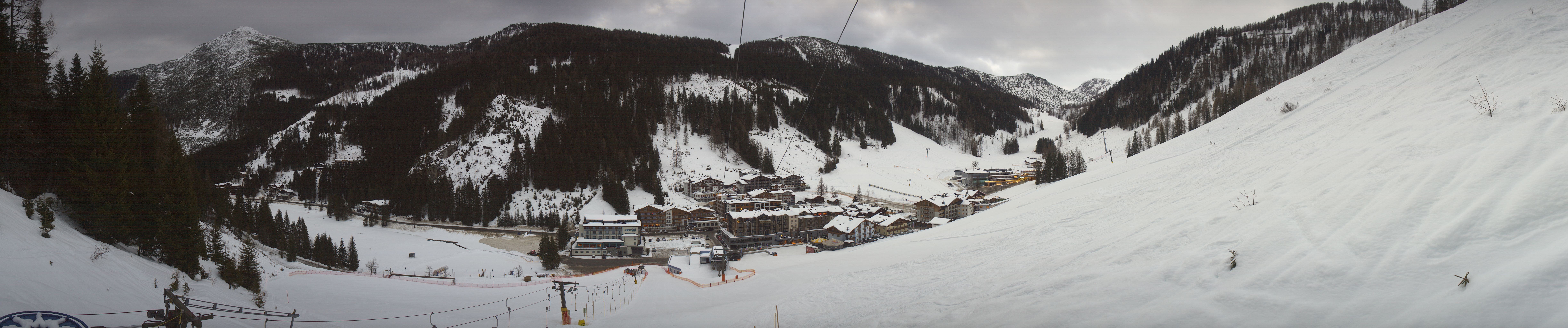 Archiv Foto Webcam Panoramablick Rosskopfbahn in Zauchensee
