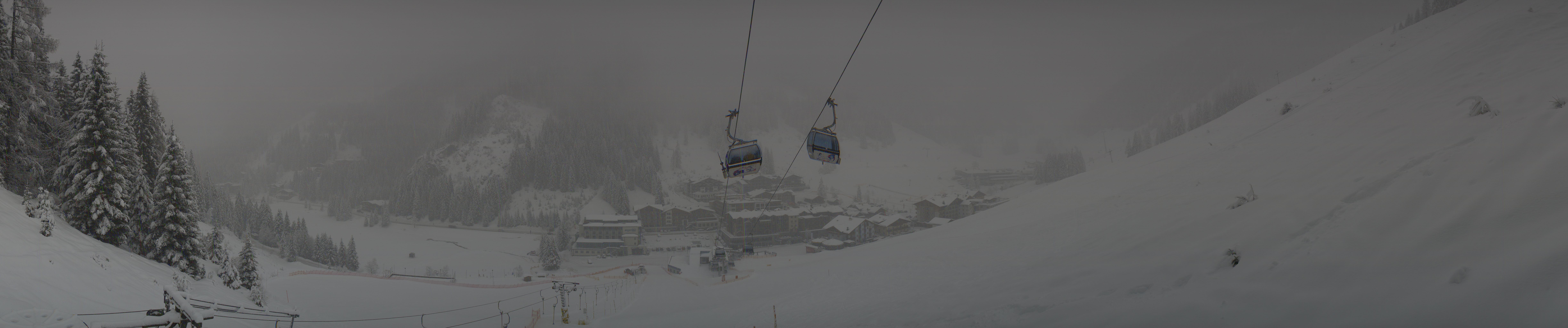 Archiv Foto Webcam Panoramablick Rosskopfbahn in Zauchensee