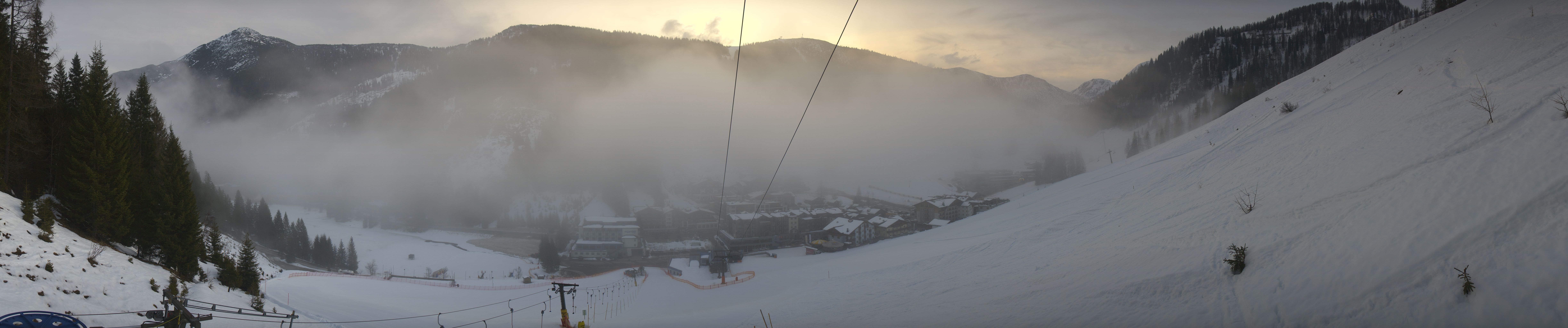 Archiv Foto Webcam Panoramablick Rosskopfbahn in Zauchensee