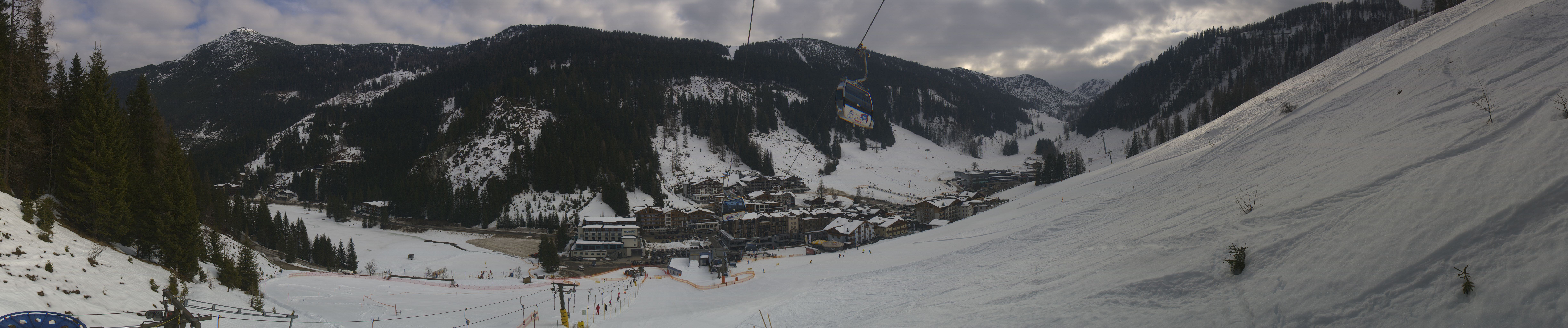 Archiv Foto Webcam Panoramablick Rosskopfbahn in Zauchensee