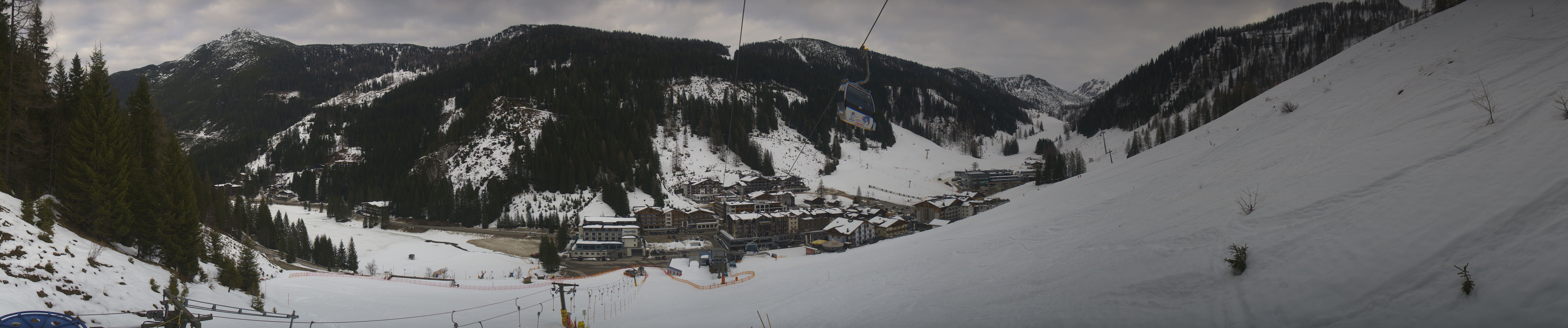 Archiv Foto Webcam Panoramablick Rosskopfbahn in Zauchensee