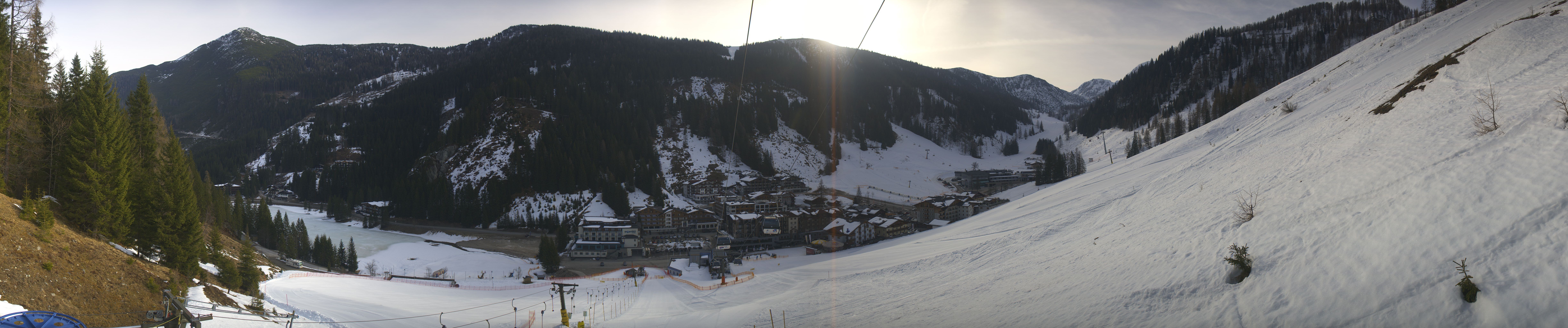 Archiv Foto Webcam Panoramablick Rosskopfbahn in Zauchensee