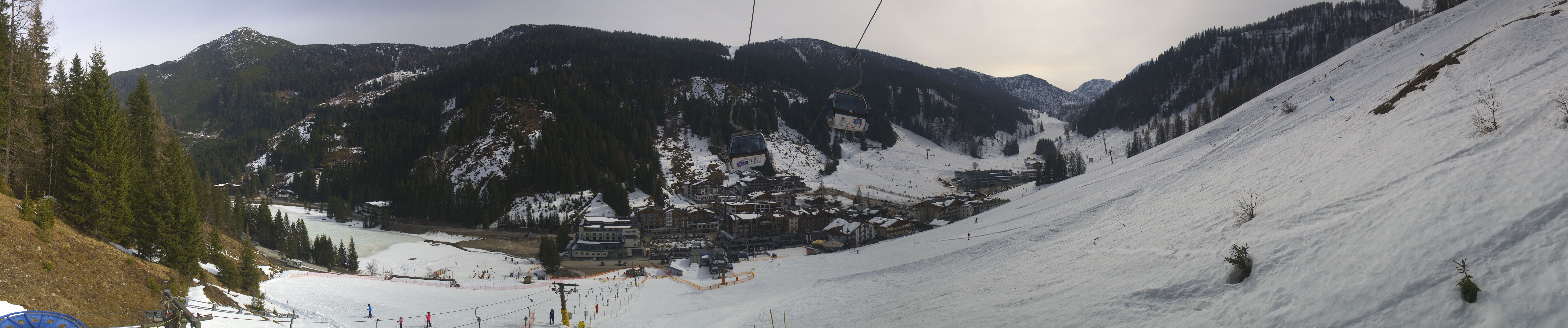 Archiv Foto Webcam Panoramablick Rosskopfbahn in Zauchensee